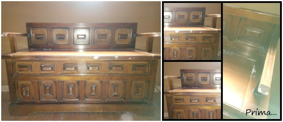 Basta guardarsi intorno in casa e accorgersi di avere tanti pezzi come questo che aspettano il restyling perfetto per tornare a risplendere!